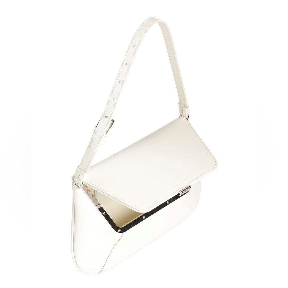 AMI SHOULDER BAG ALMOND SPAZZOLATO